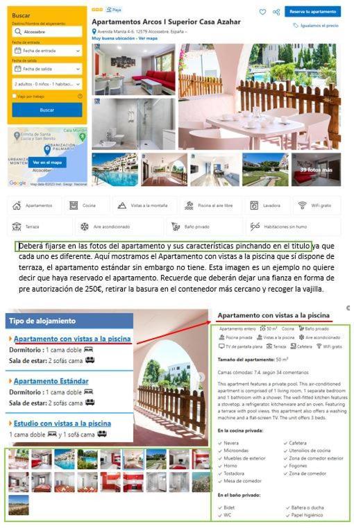 Apartamentos Arcos I Superior Casa Azahar 阿尔考斯布里 外观 照片
